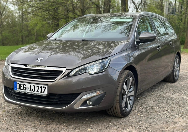 Peugeot 308 cena 29900 przebieg: 285500, rok produkcji 2016 z Rydułtowy małe 92